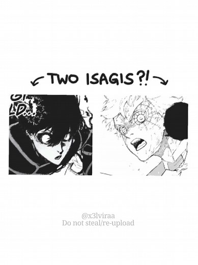 Detailed Drawings of Isagi from Blue Lock