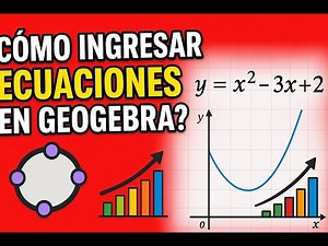 How to enter equations in GeoGebra?