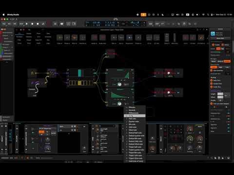 Bitwig, practical Grid science, resetable poly note(group) counter part 2