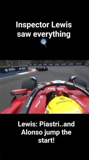 Inspector Lewis saw everything 🔍