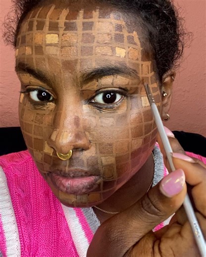 Is this viral makeup blending hack dark skin approved? Monica is going to find out | BuzzFeed