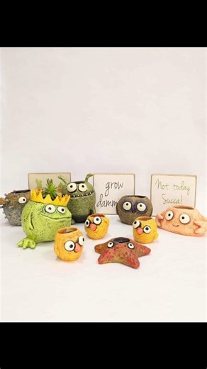 Blobhouse Planters: Quirky, Cool, and Ready to Grow! 🌱✨ Add a pop of personality to your space with these unique Blobhouse planters! Perfect for succulents, cacti, or your favorite green buddies, these resin recast beauties bring fun and flair to any shelf or desk. Handcrafted vibes, bold style, and plant-loving charm – grab yours now! 🪴💚 #ShopSmall #PlantLovers #BlobhousePlanters #PlantDecor #UniquePlanters #HomeDecor #SucculentLove #PlantMom #ResinArt #QuirkyHome #GreenVibes #SmallBusiness 