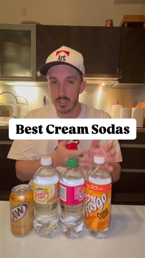 Diego on Instagram: "THE BEST CREAM SODAS! Trying and ranking the best big brand cream sodas. FYI: I know the best creams come from small companies. This is for the big brands #creamsoda #faygo #exoticpop #exoticsoda #drinkreview"