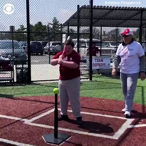 1.2M views · 10K reactions | After hitting a home run during his second at-bat, this baseball player with Down syndrome ran the bases and celebrated with some impressive dance moves. https://cbsn.ws/2jZkZ6r | CBS News | Facebook