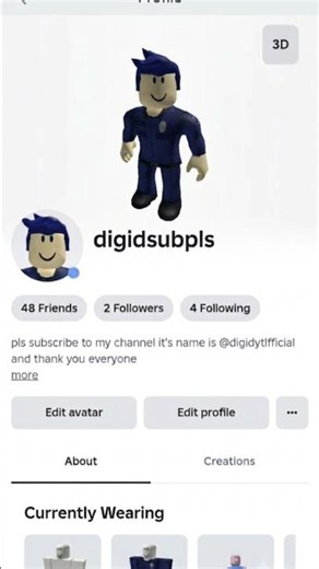can u follow me on roblox and YT #roblox