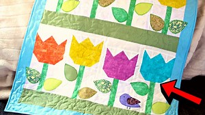 Beginner-Friendly Mini Spring Quilt Tutorial