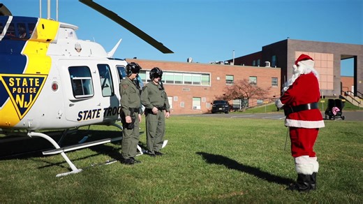 12K views · 675 reactions | You'll never guess who stopped by NJSP Headquarters to visit... NJSP Recruiting Unit held our Annual Holiday Open House at the Log Cabin and Museum. Children of all ages came out and enjoyed face painting, balloon art and, best of all, Santa! | New Jersey State Police | Facebook