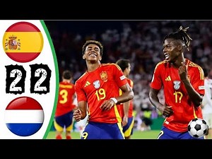Spain vs Netherlands 2-2/All Goals and Extended Highlights UEFA Nations League 2025