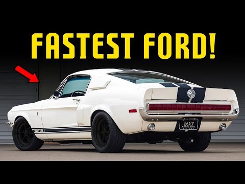 10 Fastest FORD Muscle Cars In Company HISTORY!