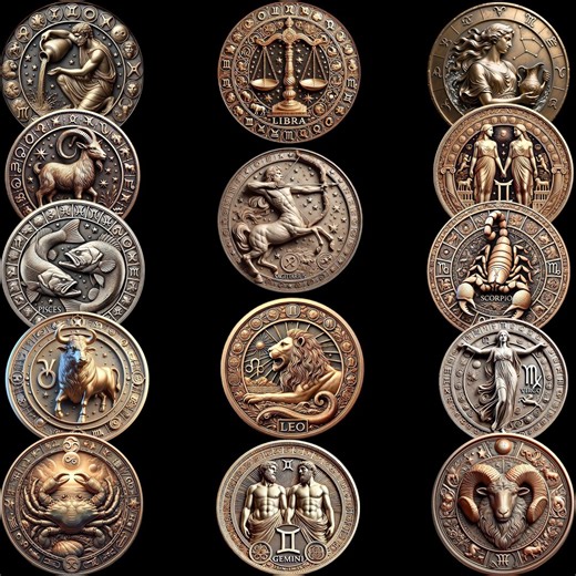 Zodiac Depth Map Bundle: 3D Relief Files for Laser Engraving & CNC (digital Download) - Etsy