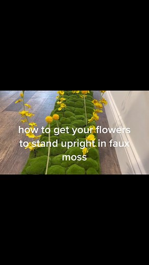 Cómo usar musgo falso en tus manualidades