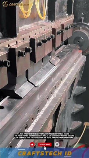 Sheet Metal Bending Machine for Precise and Efficient Industrial Fabrication Work #machine