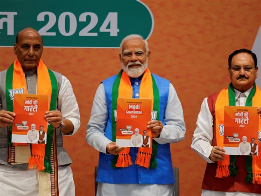 Modi’s BJP promises jobs, common civil code in manifesto for India election