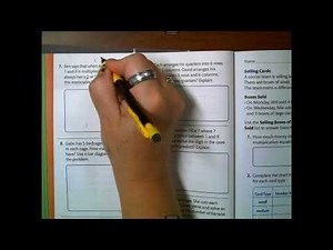 enVision Math 3rd Grade Topic 2 Assessment Practice