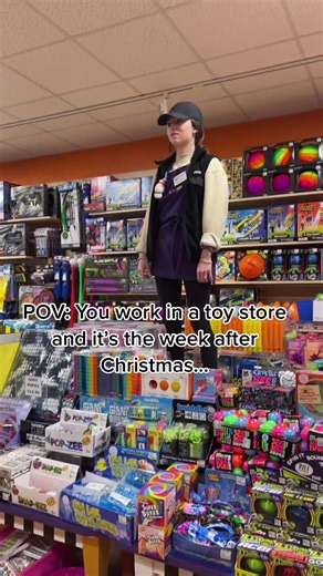 Working at the Fidget Hut: Toy Store After Christmas