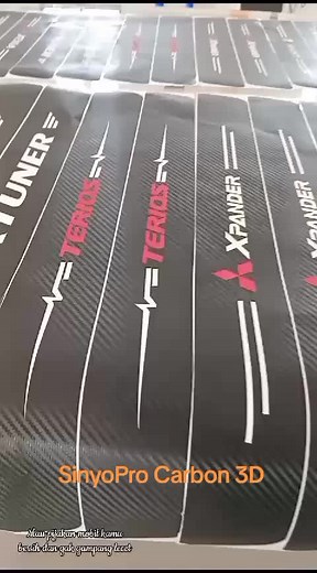 Stiker Pijakan Mobil 3D untuk Gaya Stylish