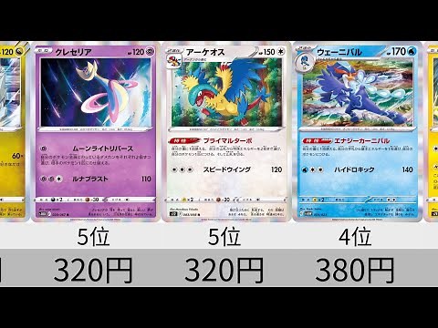 【ポケカ】レアカード 高額カードランキング【Pokemon TCG】Rare high-priced card ranking.