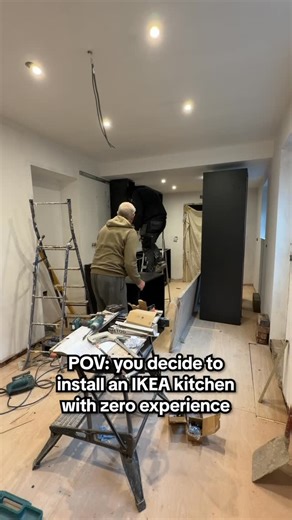 Ever wondered how easy it is to install an IKEA kitchen with zero experience? Well now’s your chance to find out. Come along with me as I attempt to instal this kitchen. I did have to call back up in for this one. If I messed this up it would be one expensive mistake 😂 #diykitchen #ikeakitchen #kitchentransformation #homereno #homerenovation #kitchen #kitcheninstall #RenovationJourney #DIYRenovation #PropertyRenovation #RenovationProject #WorkInProgress #RenovationLife #OnTheTools #HomeDIY #Ren