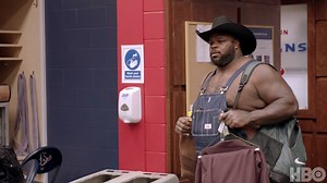 Best dressed at Houston Texans training camp in 2015? Overall, had to be Vince Wilfork. 🤠 #HardKnocksHOF | Hard Knocks