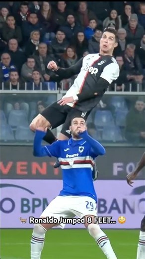 Ronaldo Jumped 8 Feet for This Header 🤯