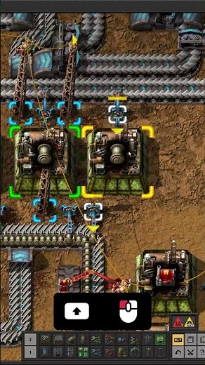 Copy and Paste Recipies in Factorio #factory #factorygame #tips #gaming