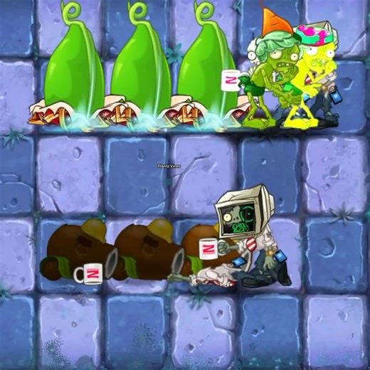 Coconut Canon Vs Zoybean Pod Vs Brickhead Zombies - Who Will Win? PvZ 2
