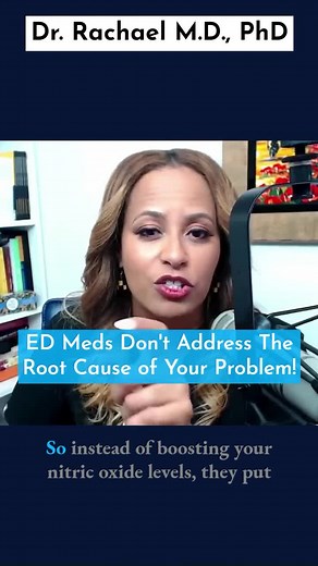 Relying on ED medication isn’t going to be your ticket to a stiff “D” in the long run! Here's the deal: These meds work by keeping nitric oxide available longer in your system. But if your body is already low on nitric oxide to begin with, they won’t be nearly as effective. 🛑 A lot of clinics will just “put a bandaid on the situation” and prescribe these drugs without actually addressing the underlying issue which is your body’s nitric oxide levels 🌿🥬 If you want to boost your nitric oxide le