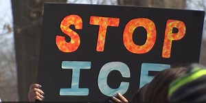 Hundreds of high school and middle school students join ICE demonstration