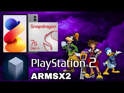 Xiaomi Redmi Pad 2 Pro Snapdragon 7s Gen 4 Gaming Test | ARMSX2 Emulator