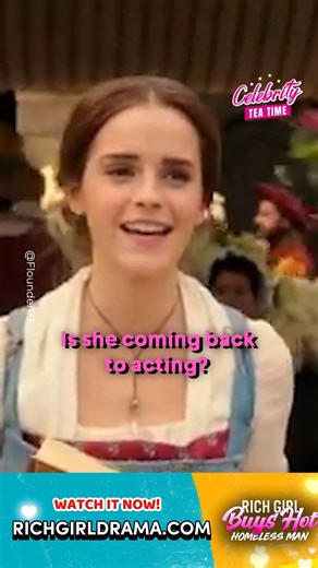 5.8K views | After vanishing from the spotlight, she just made a stunning comeback! New look, new energy — and people are obsessed. Is this the beginning of Emma’s next big chapter?  | Celebrity Tea Time | Facebook