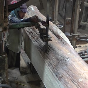 Amazing Sawmill Giant Teak Wood | Sawmill & Woodworking