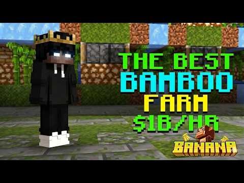 This Bamboo Farm Makes $1BN/HR in Banana SMP 🍌😱💰