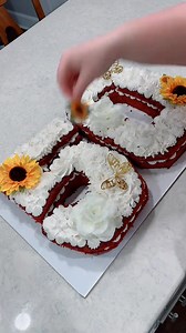 115K views · 2.5K reactions | Let’s decorate a number cake ❤️ #Amazing #cakedecorating #fypシ゚viralシfypシ゚ Cake Delight | Cake Art | Facebook