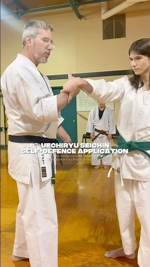 Uechi ryu Seichin Oyo #uechiryu #karate #shokenschoolofkarate #shorts