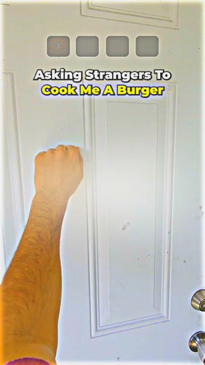 Asking Strangers To Cook a Burger For Me? | cooking for strangers