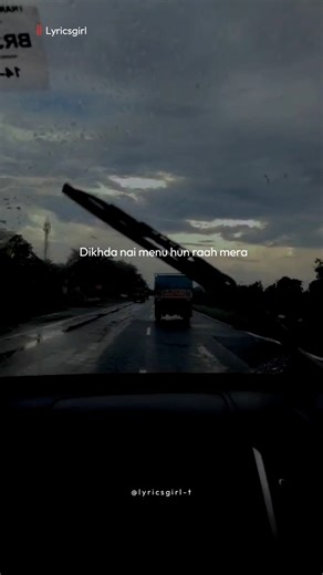 Dhundhala | Talwiinder | Dikh da ni mainu hun raah mera | Lyricsgirl | #song #shorts #lyrics