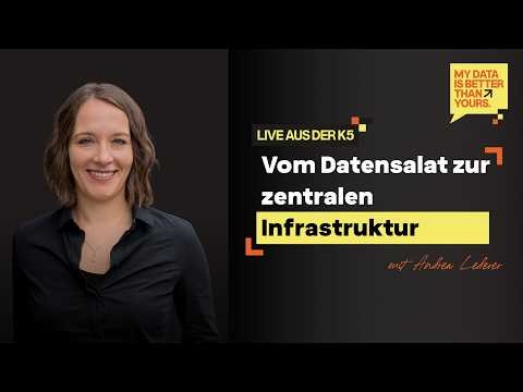 Vom Datensalat zur zentralen Infrastruktur? - mit Andrea L., Weleda