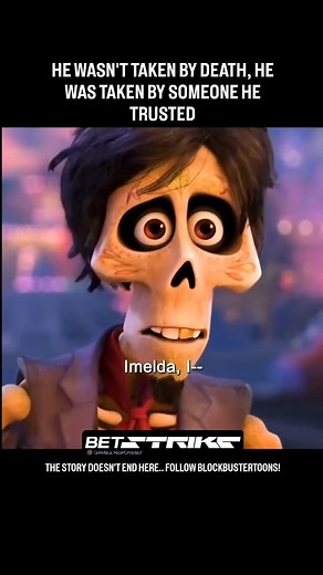 🎬 Movie: Coco (2017) 🎞 Scene: Héctor discovers the truth — that his death wasn’t an accident, but a betrayal by his best friend Ernesto de la Cruz. 📖 Summary: Héctor, once believing he simply never made it home, learns the heartbreaking truth: he was poisoned by Ernesto de la Cruz, the friend he trusted the most. What he thought was a tragic end becomes a story of stolen dreams, stolen songs, and a betrayal that shaped generations. This revelation pushes Miguel to fight for Héctor’s memory — 
