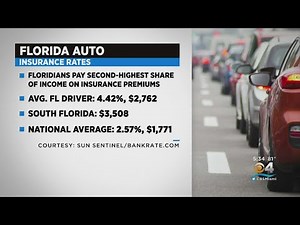 Study: Car Insurance In Florida Costs More Than Nearly Everywhere Else In US
