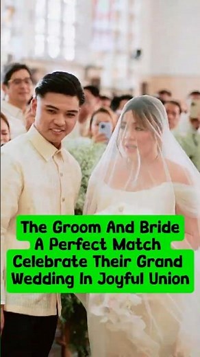 The Groom And Bride A Perfect Match Celebrate Their Grand Wedding In Joyful Union. #wedding