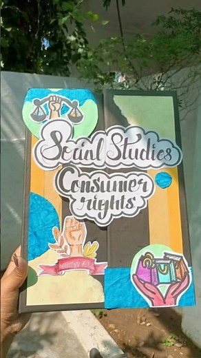 Art Integrated project ideas🌷🤍 | Social studies | #artintegratedproject #coverpagedesign