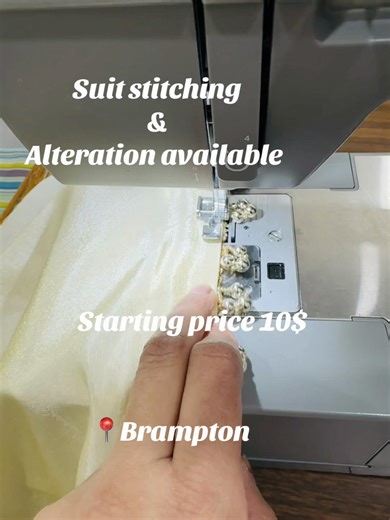 ✂️ Perfect Suit Stitching & Alterations Available•\t👗 Get your Punjabi suits stitched perfectly•\t📏 Accurate measurements, perfect fitting •\t🧵 Old suit? We do perfect alterations •\t✨ Custom stitching for ladies suits available ⁠•\t#SuitStitching \t•\t#Alterations \t•\t#PunjabiSuit \t•\t#LadiesTailor \t•\t#PerfectFitting \t•\t Alteration and stitching available 437-955-5725