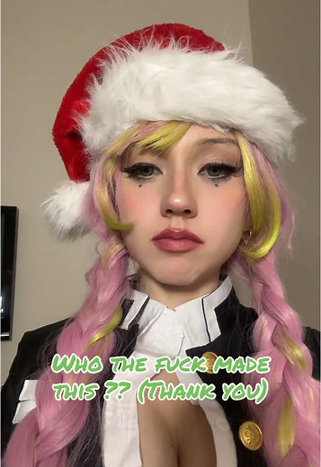 Mitsuri Kanroji Cosplay Inspired by Kendrick Lamar