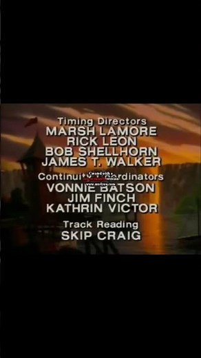 Talespin Credits