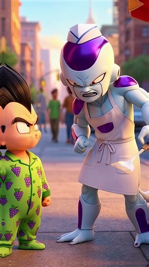 Baby Vegeta klaut den Hotdog! 🌭😱 Doch Goku landet bei Frieza & Polizei-Bulma! @AlexiaBrownMusic