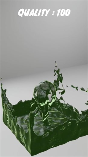 🔥Satisfying simulation🔥#blender #asmr #satisfying #water #animation #simulation