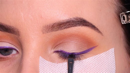 Purple Glitter Eyeliner Makeup Tutorial | An Knook