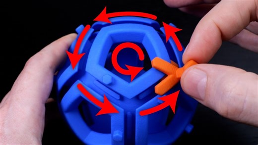 Complicated Calculated Solution To 3D-Printed Puzzle