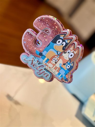 Bluey Cake Topper - Etsy