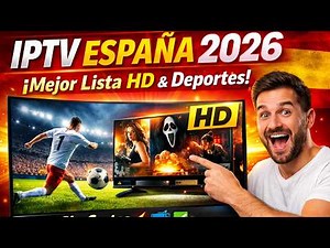 LISTAS IPTV M3U ACTUALIZADAS 2026 +8000 Canales GRATIS | Deportes + Películas HD